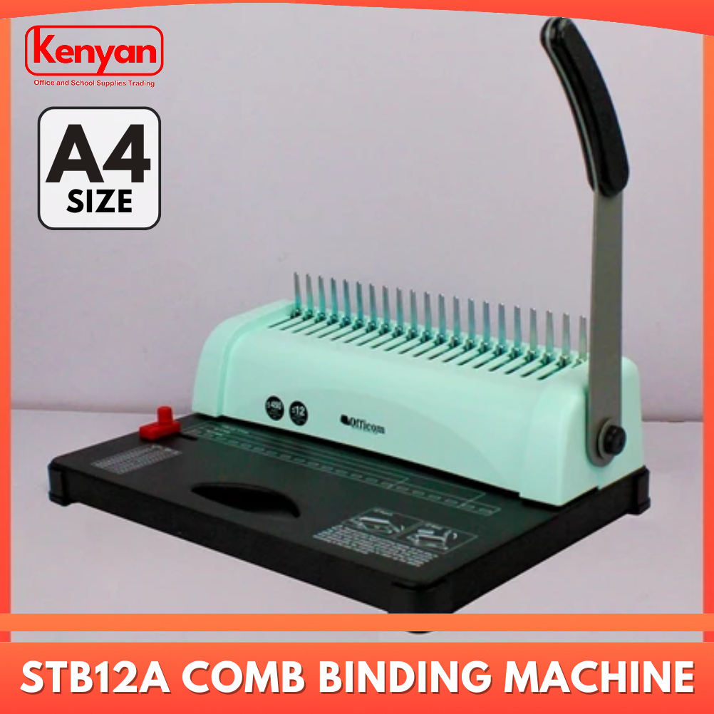Binding Machine - Comb - 12 Sheets