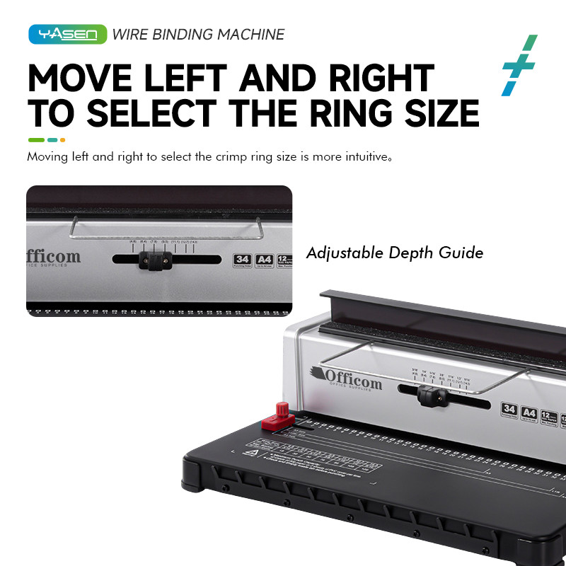 Binding Machine - Wire - 12 Sheets