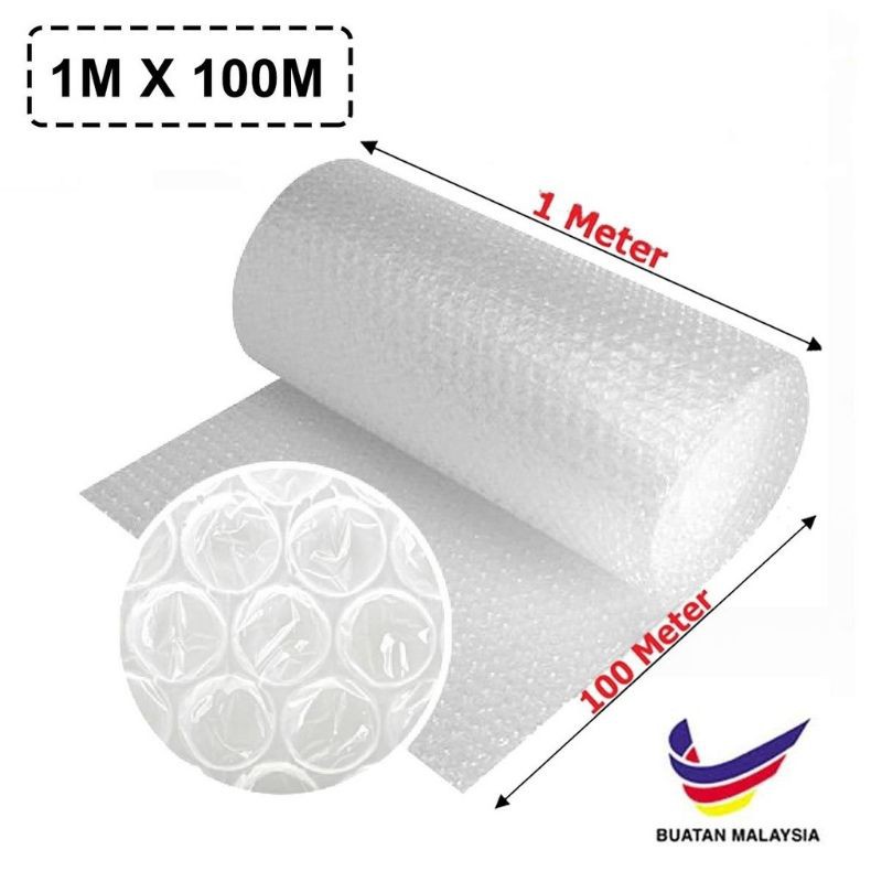 Bubble Wrap - Roll - 100m x 1m