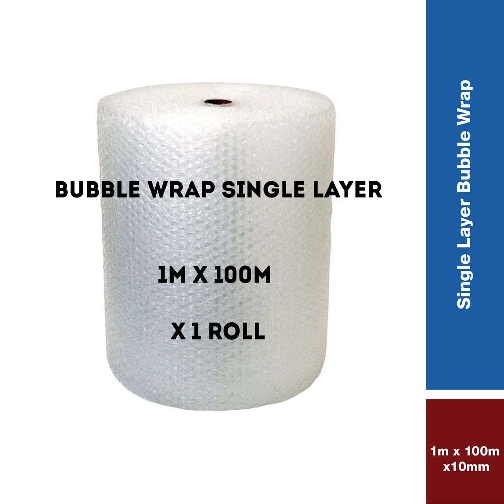 Bubble Wrap - Roll - 100m x 1m