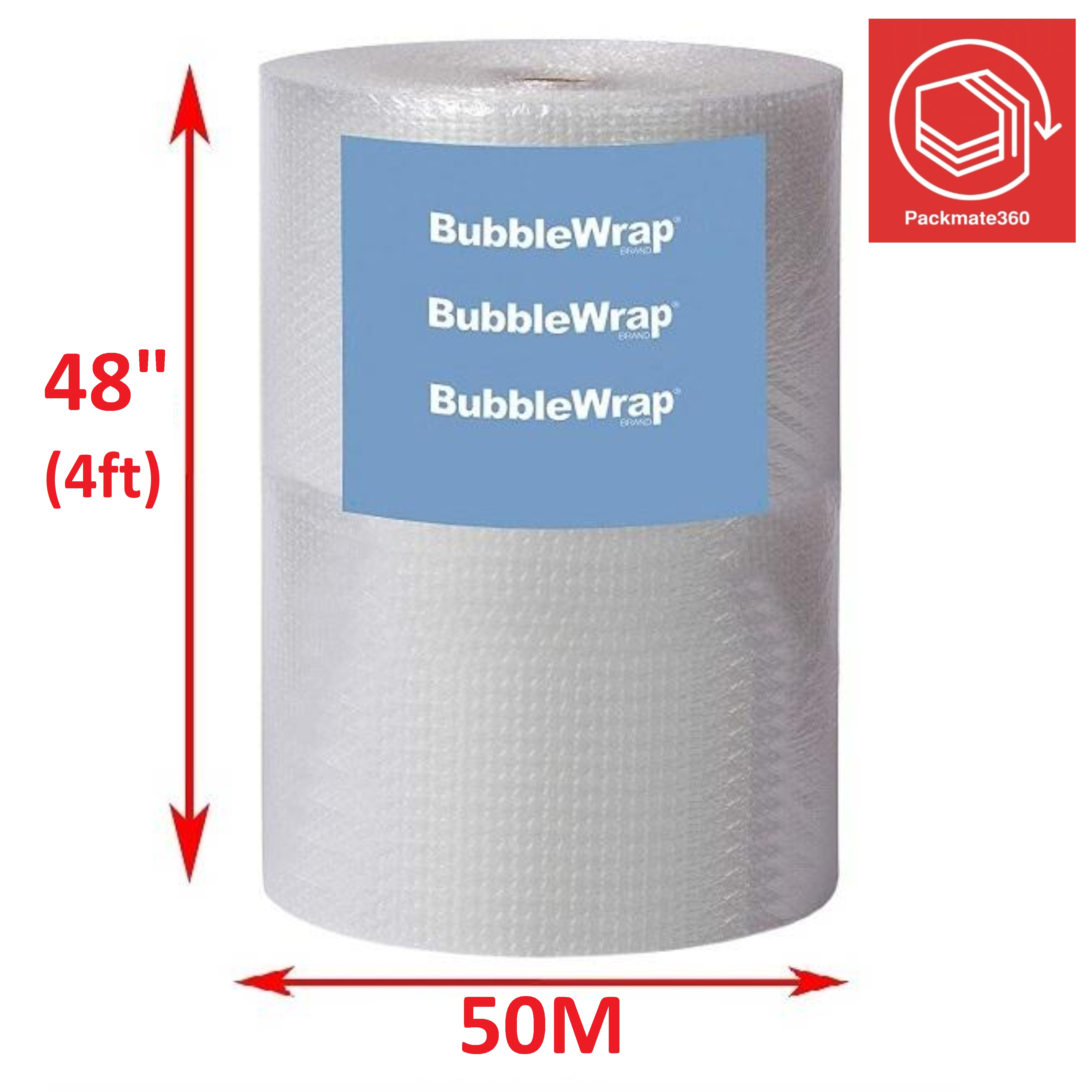 Bubble Wrap - Roll - 50m x 1m