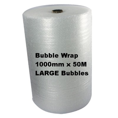 Bubble Wrap - Roll - 50m x 1m