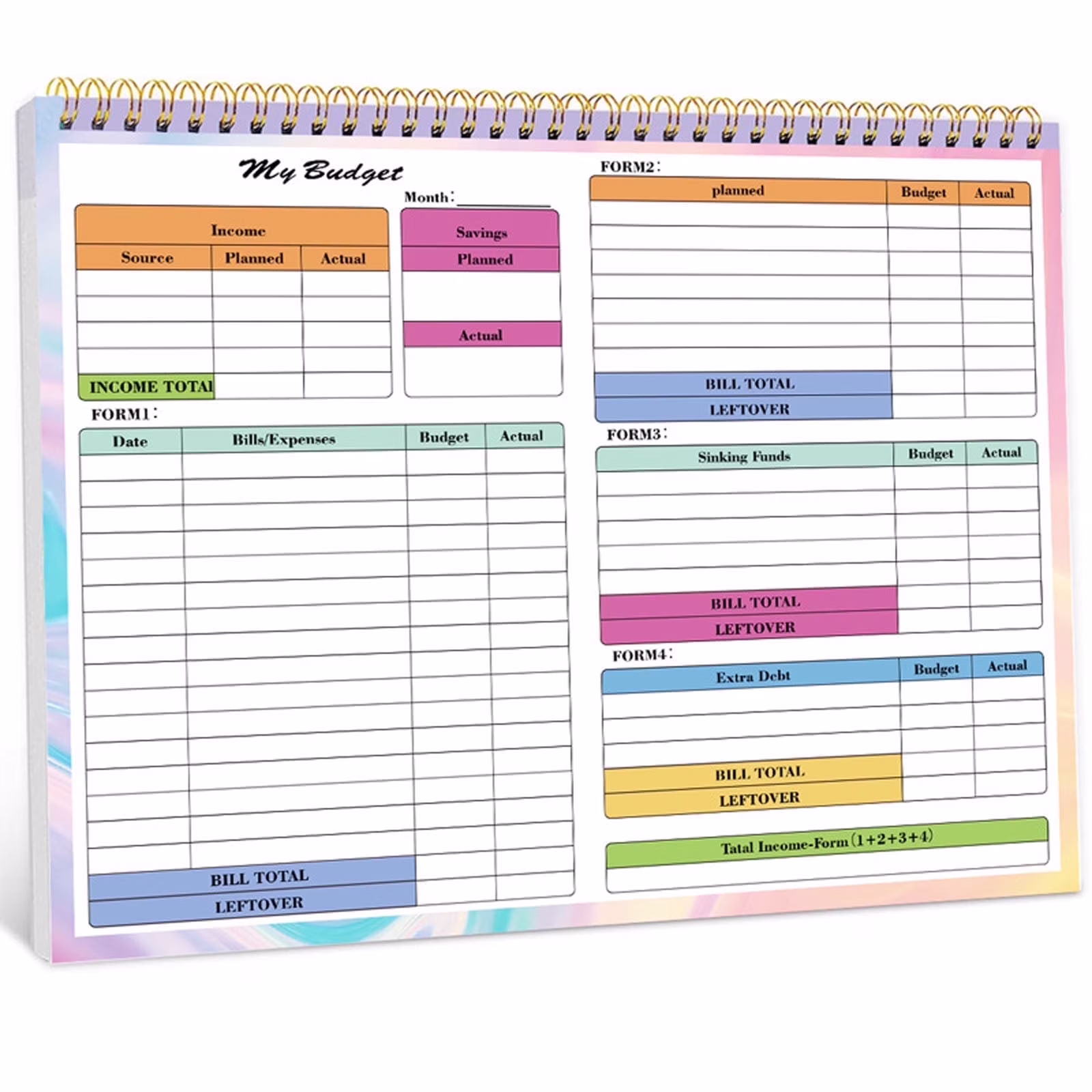 Budget Notebook