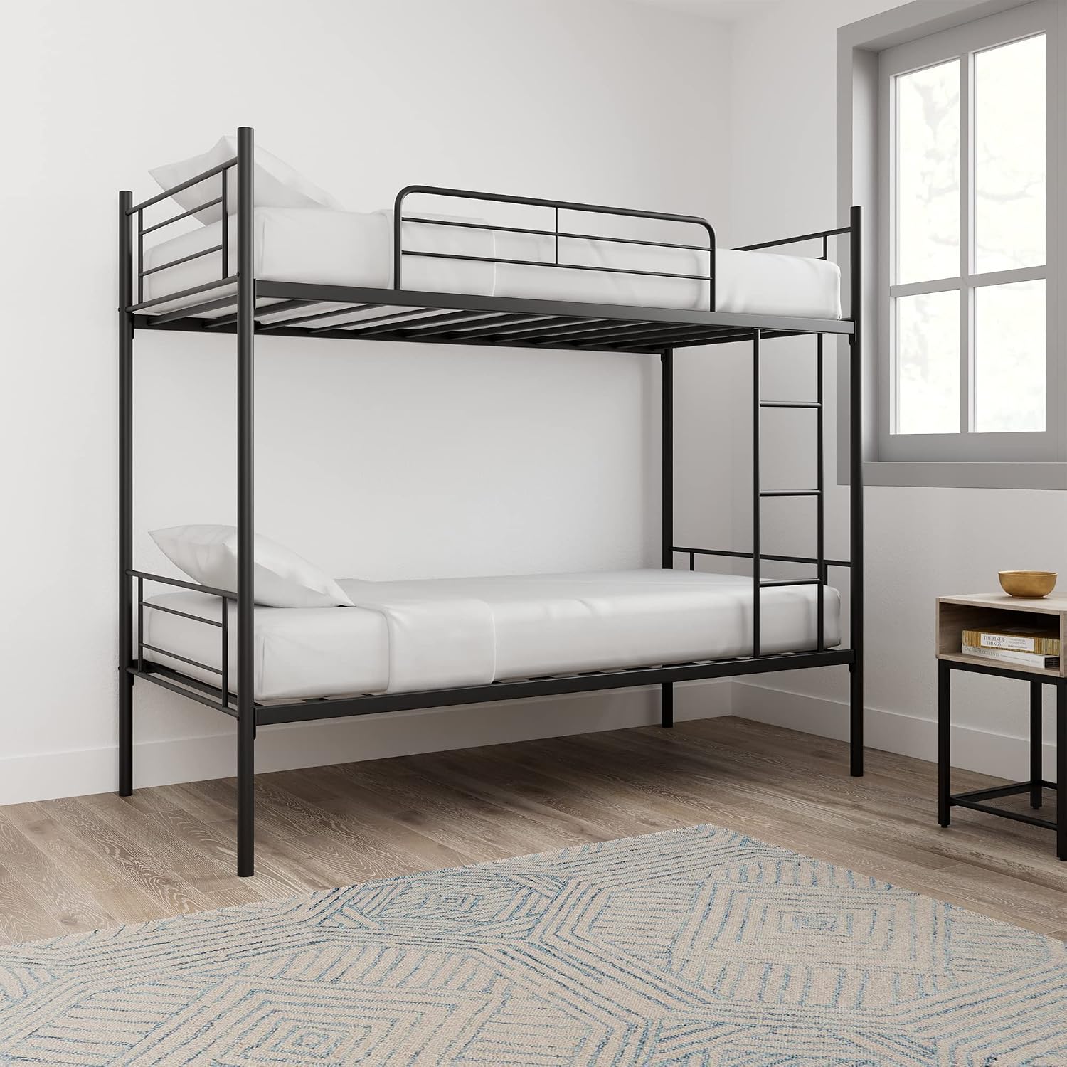 Bunk Bed - Metal - Black
