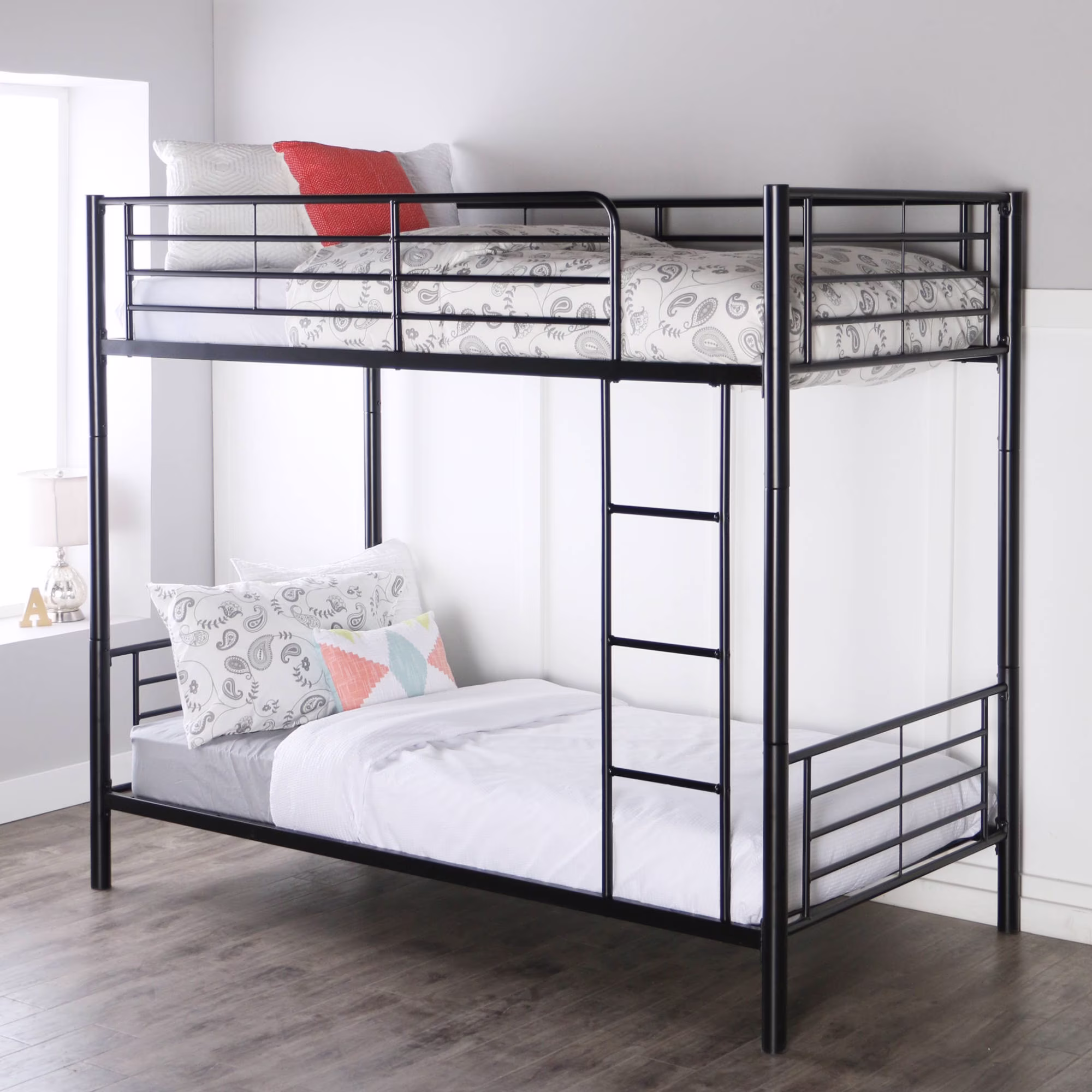 Bunk Bed - Metal - Black