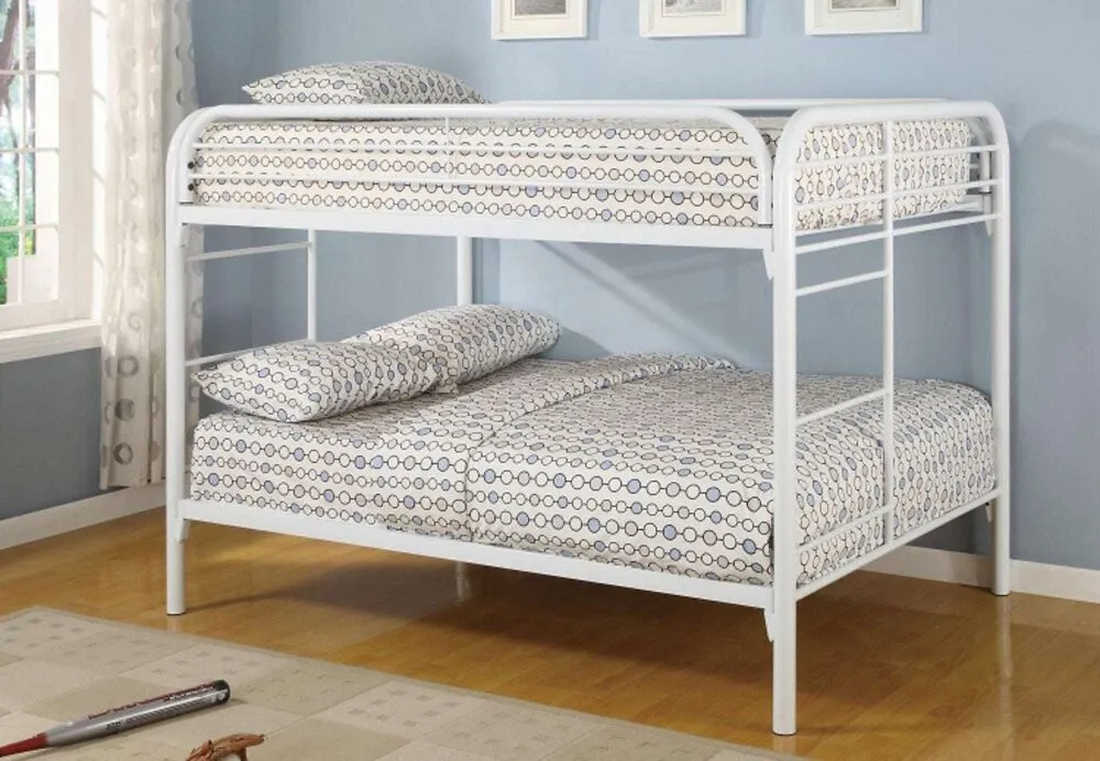 Bunk Bed - Metal - White