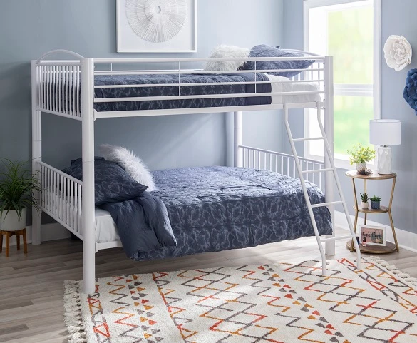 Bunk Bed - Metal - White