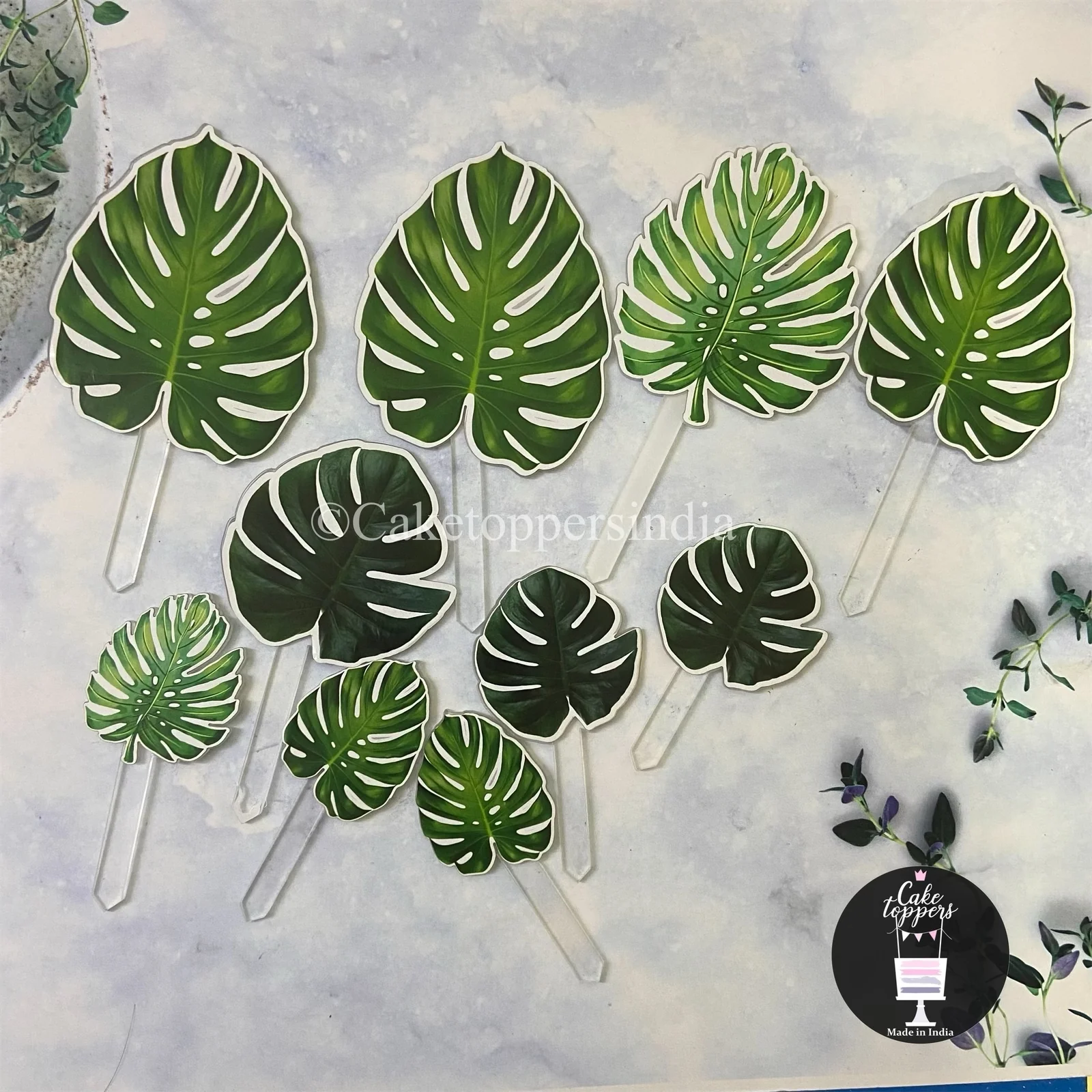 Cake Toppers - Assorted - 10 Pack