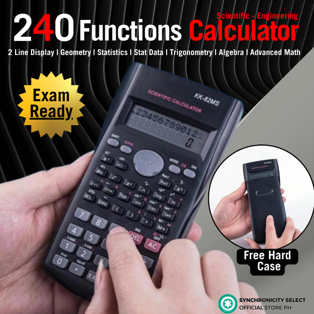 Calculator - Scientific - 240 Functions