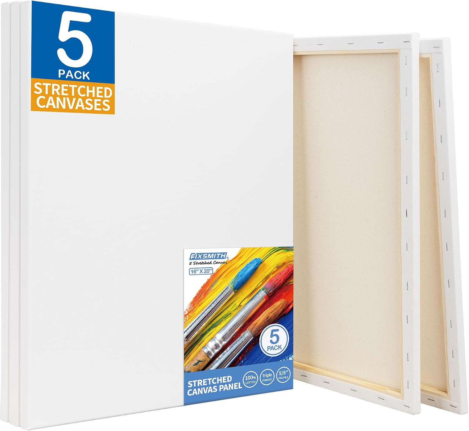 Canvas Board - 16x20 inch - 5 Pack