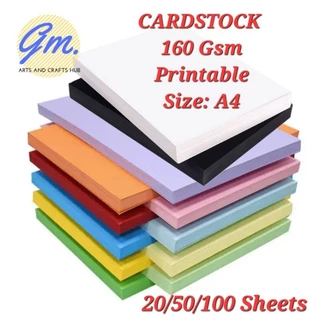 Card Stock - A4 - 100 Sheets - 160gsm