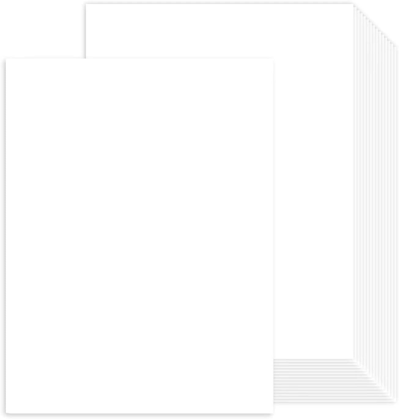 Card Stock - A4 - 100 Sheets - White