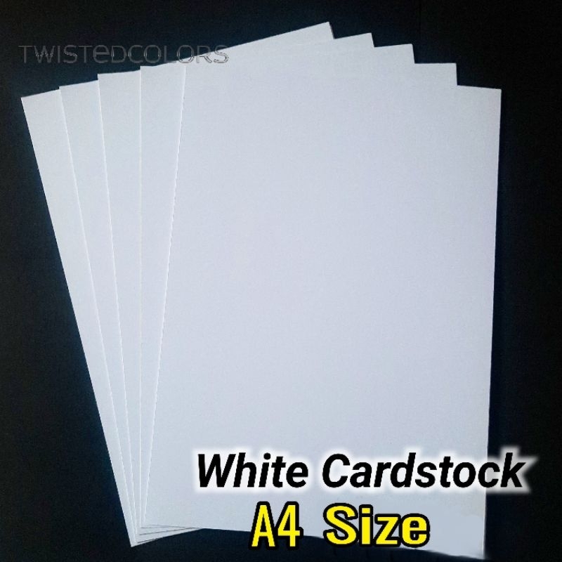 Card Stock - A4 - 200 Sheets - White