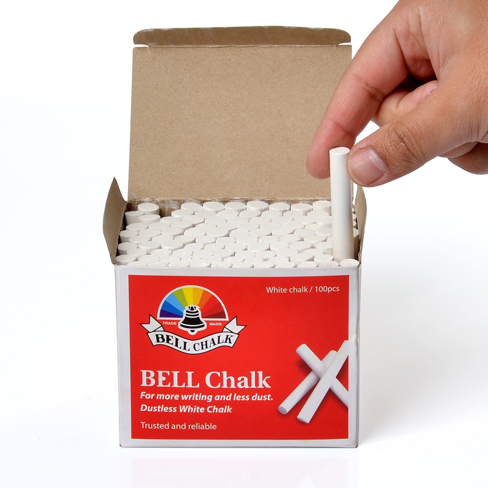 Chalk - White - 100 Sticks