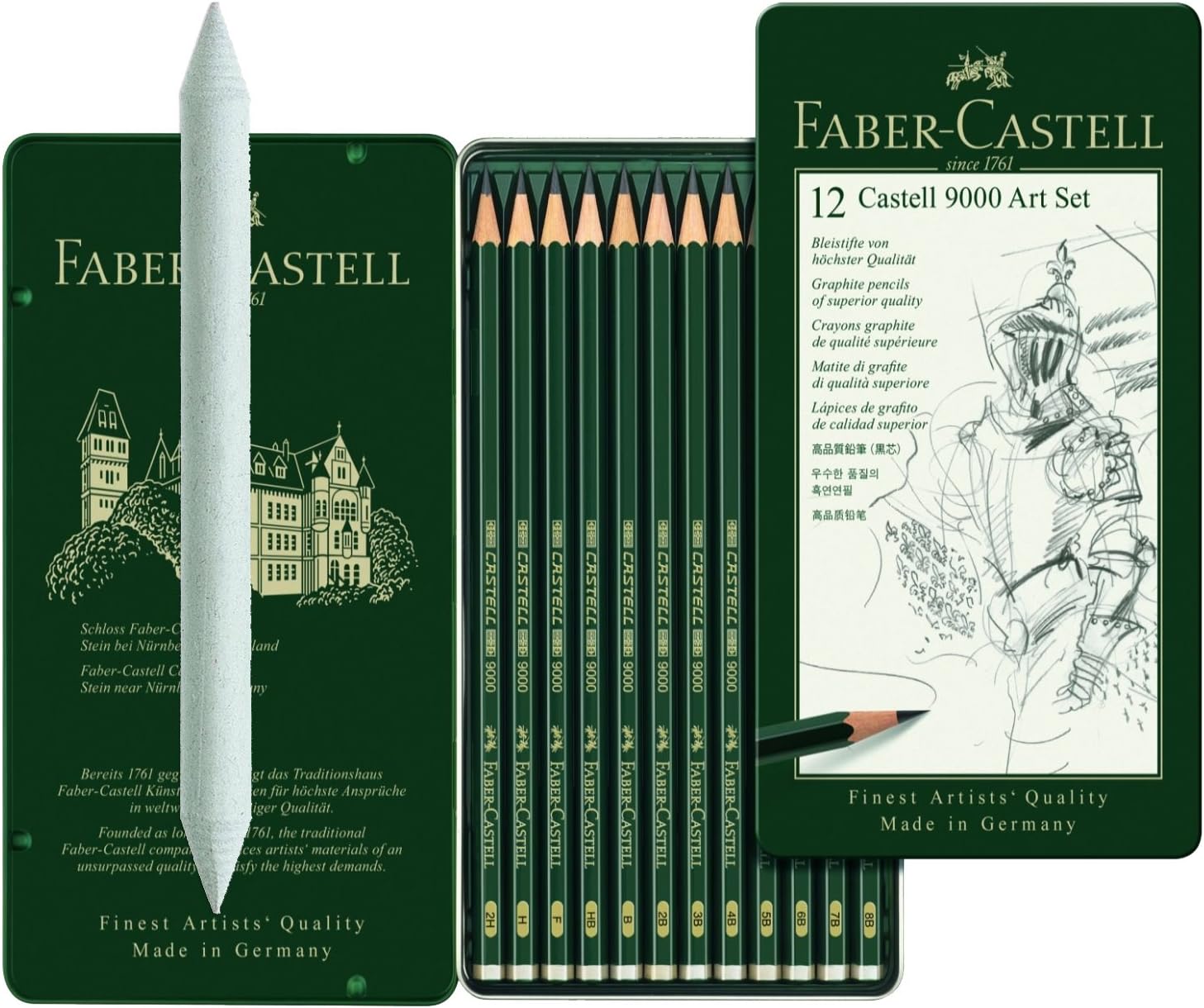 Charcoal Pencils - Set of 12 - Art