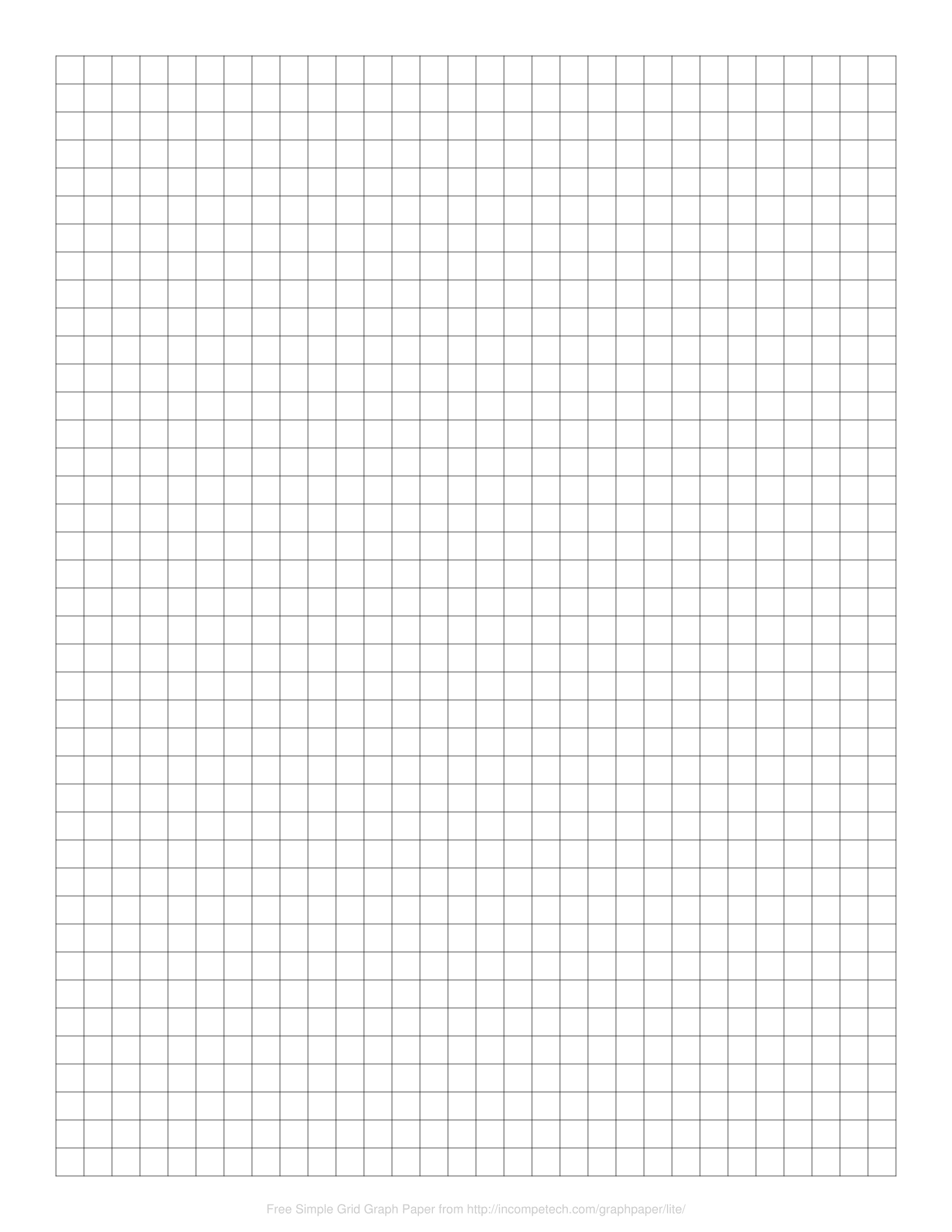 Chart Paper - 50 Sheets - Graph
