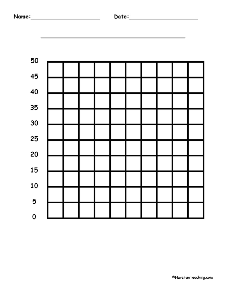Chart Paper - 50 Sheets - Plain