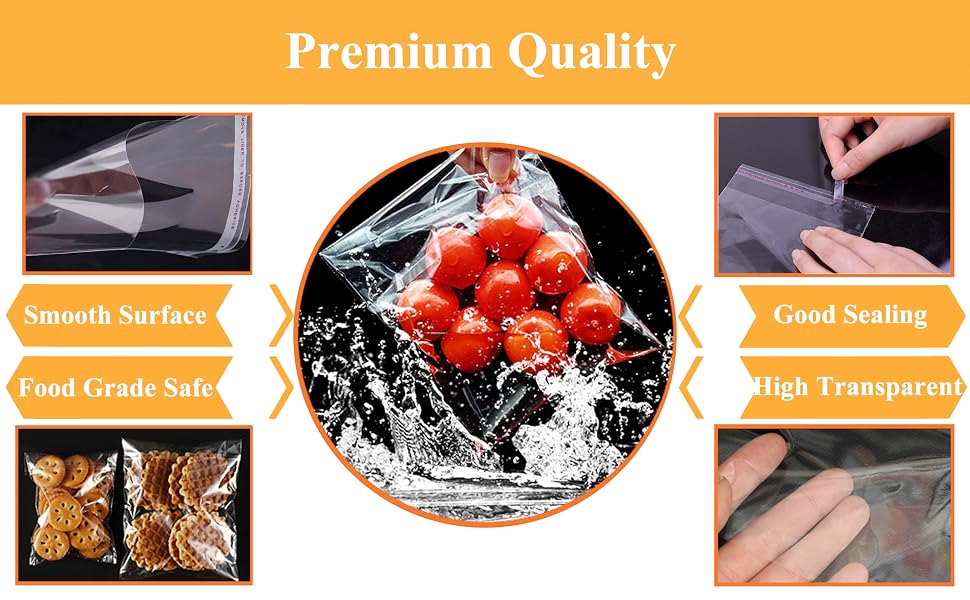 Clear Bag - A3 - Self Seal - 50 Pack
