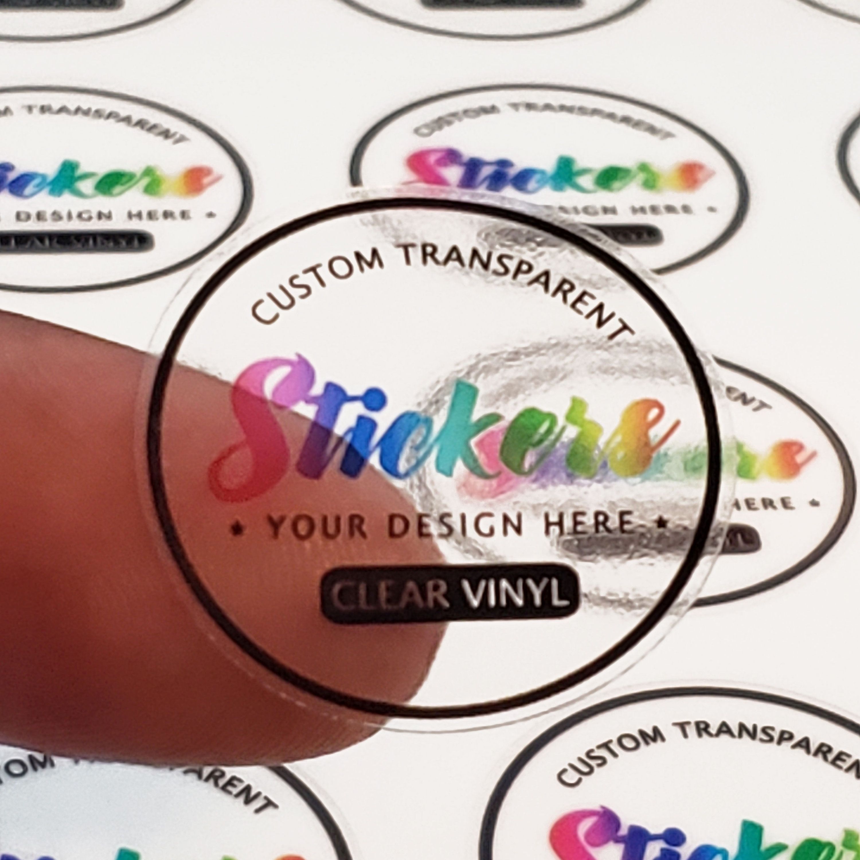 Clear Stickers