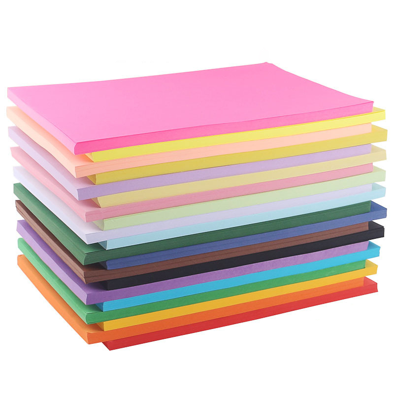 Colored Paper - A4 - 100 Sheets - Assorted
