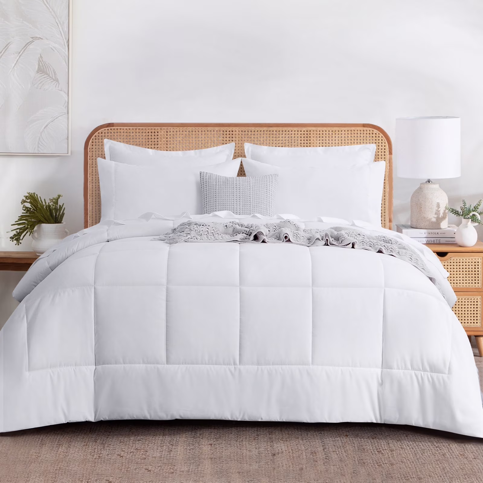 Comforter - King - White - All Season