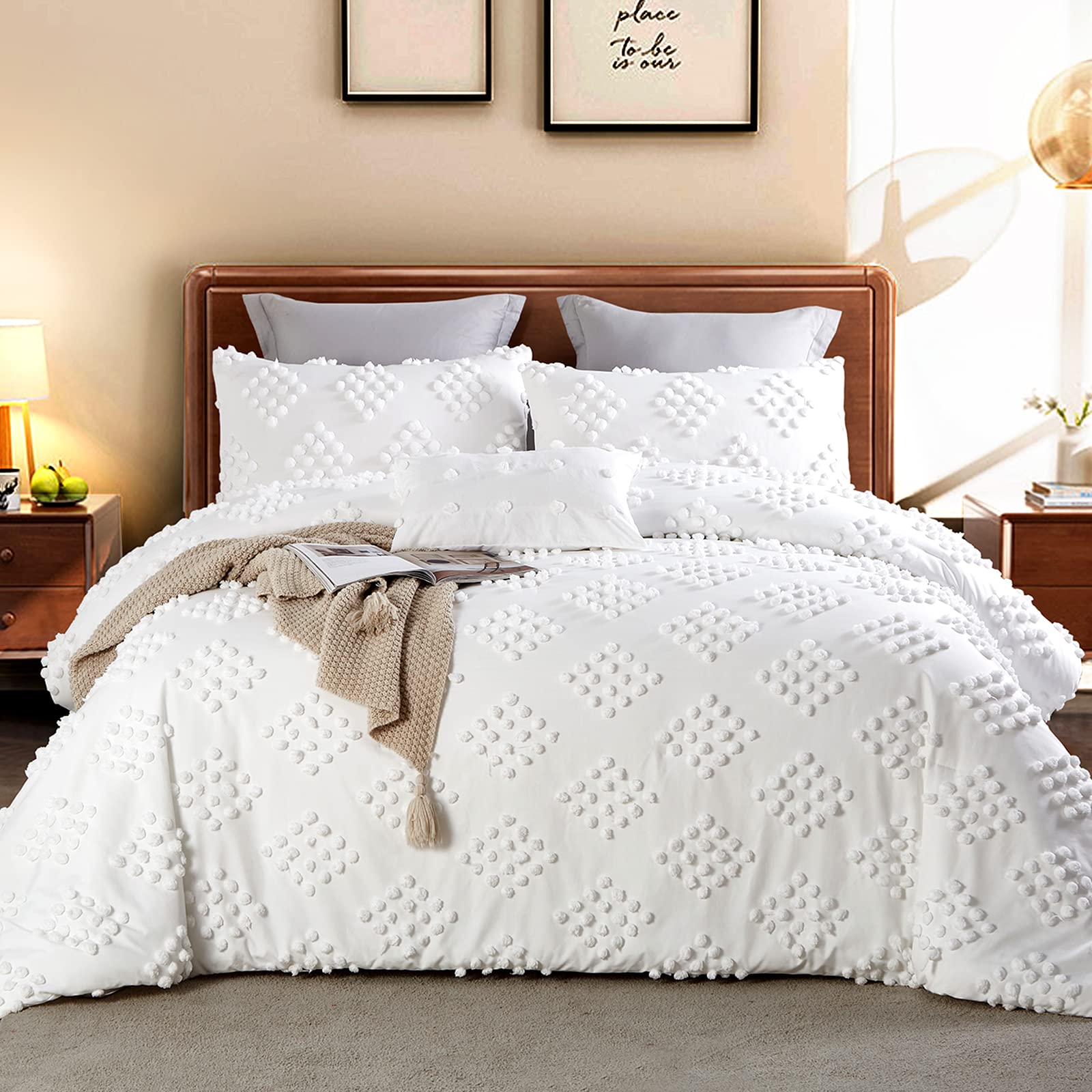 Comforter - Queen - White - Winter