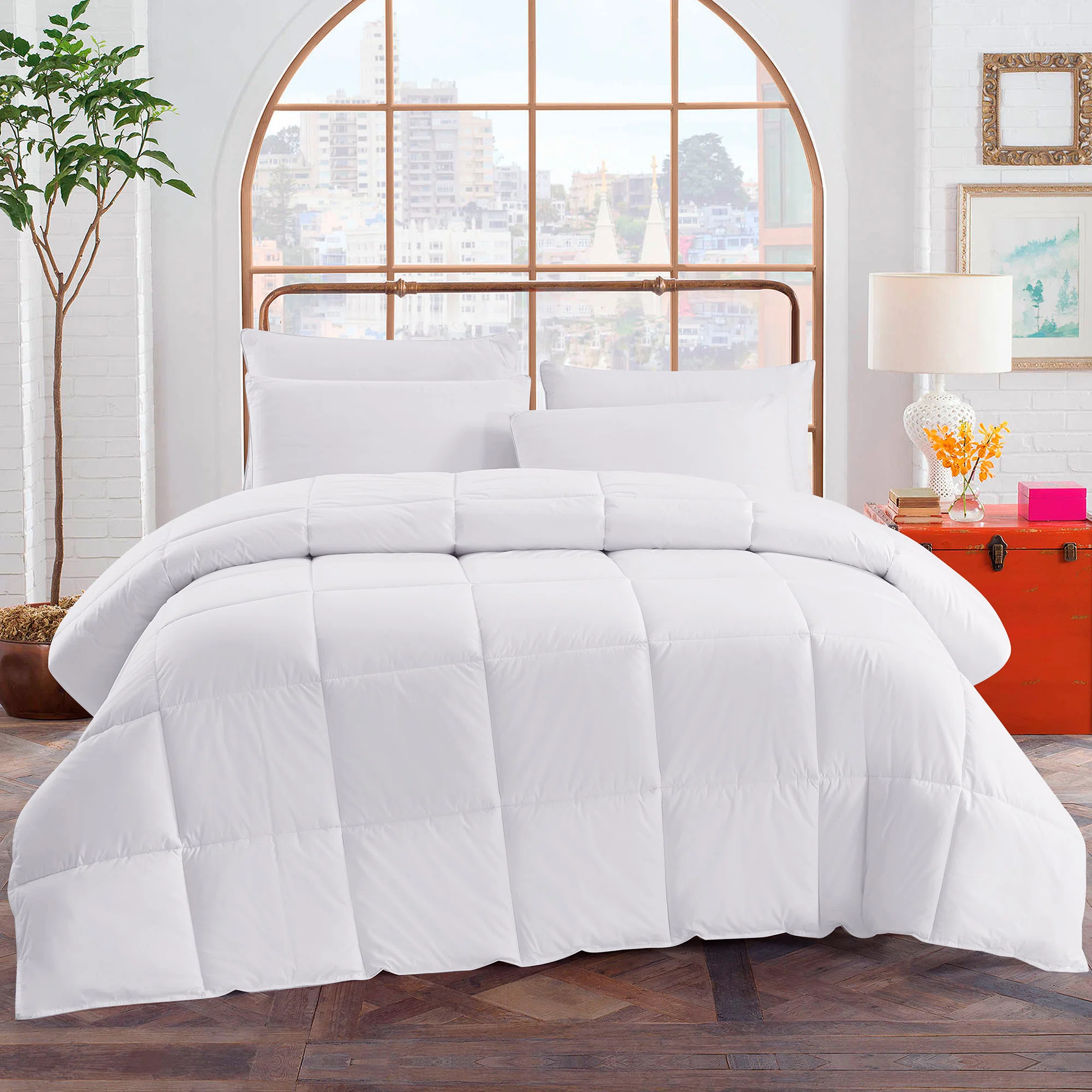 Comforter - Single - White - All Season