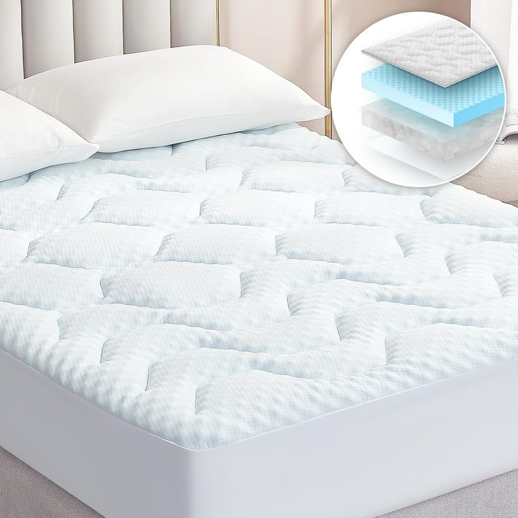 Cooling Gel Mattress Pad - Double
