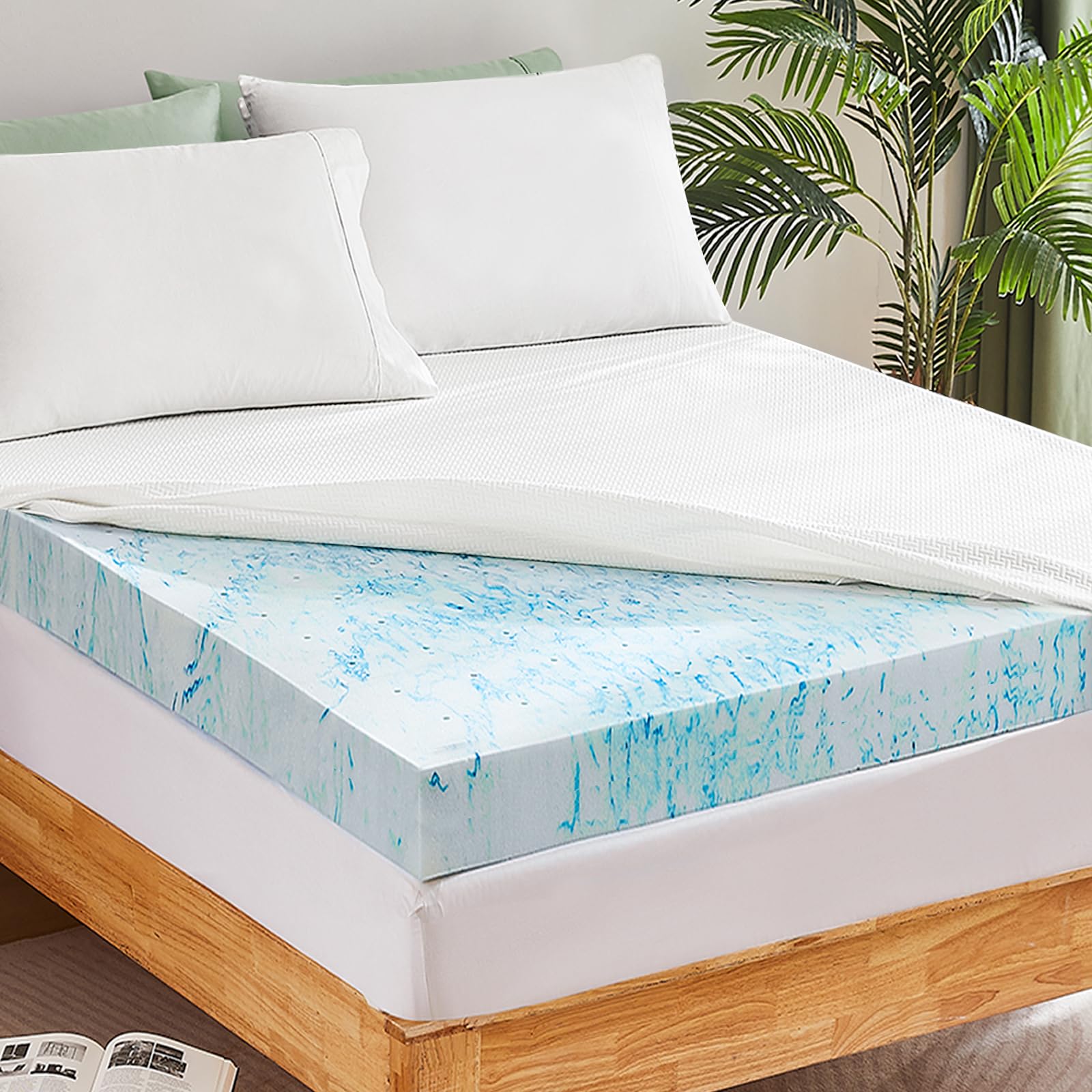 Cooling Gel Mattress Pad - Queen
