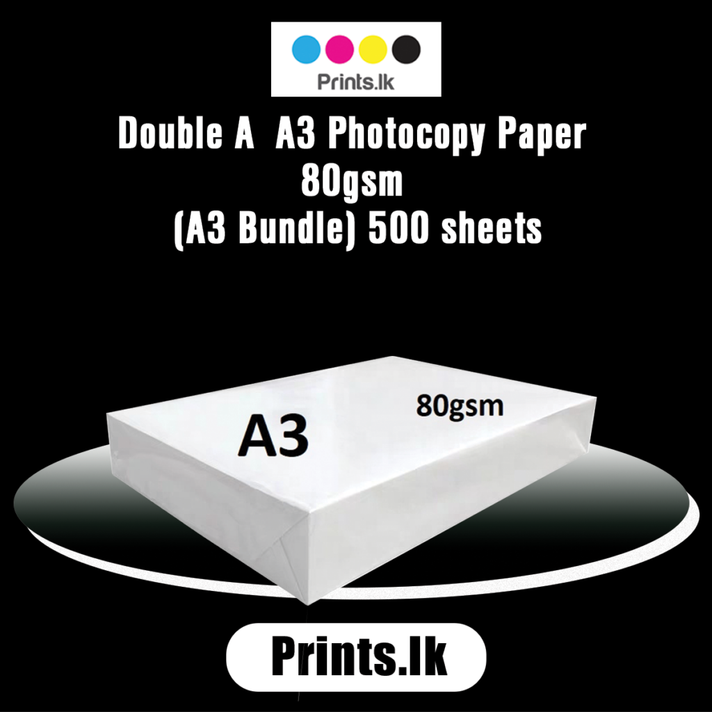 Copy Paper - A3 - 500 Sheets - 80gsm