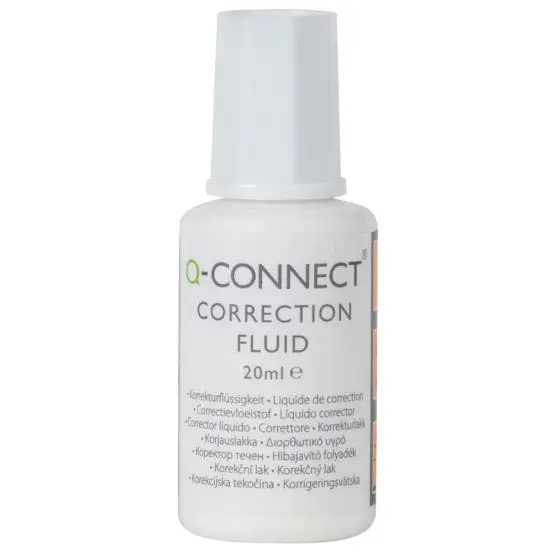 Correction Fluid - 20ml - White - 10 Pack