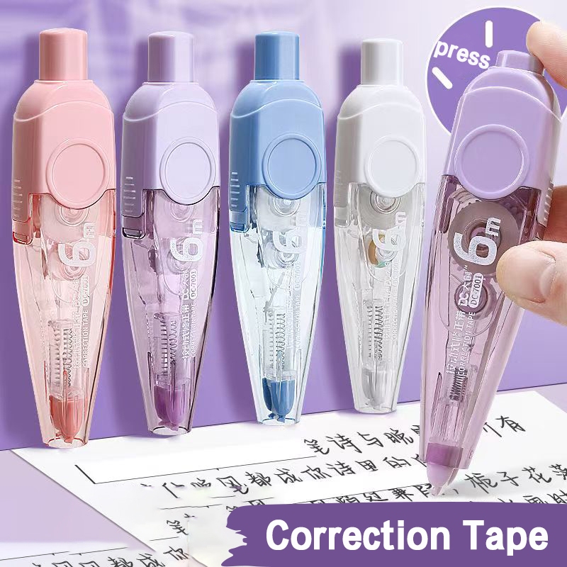 Correction Tape - 5mm x 6m - White - 10 Pack