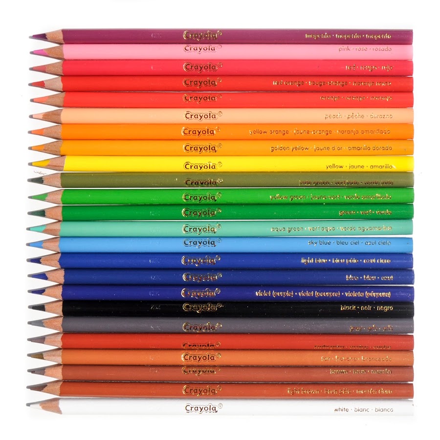 Crayola Colored Pencils - 24 Colors - 10 Pack