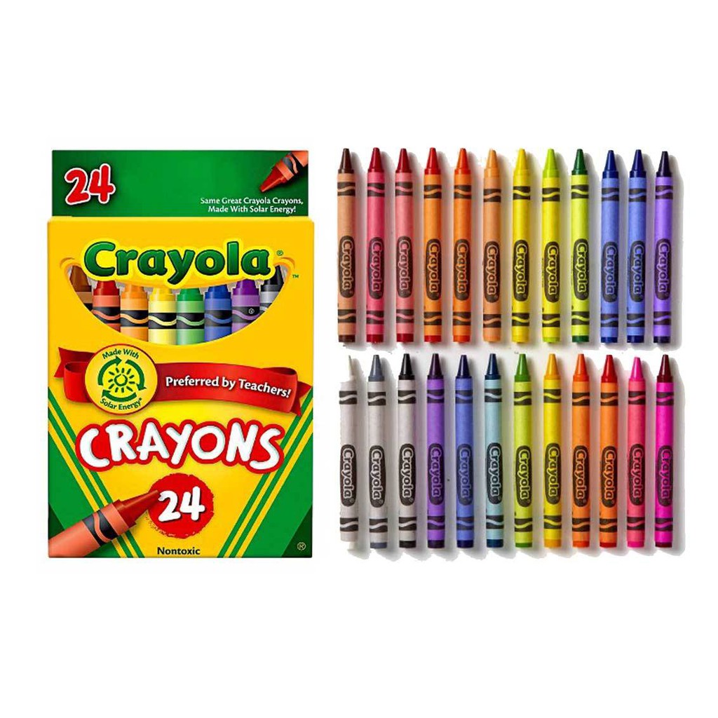 Crayola Crayons - 24 Colors - 10 Pack