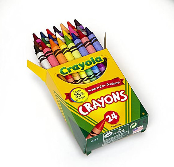 Crayola Crayons - 24 Colors - 10 Pack