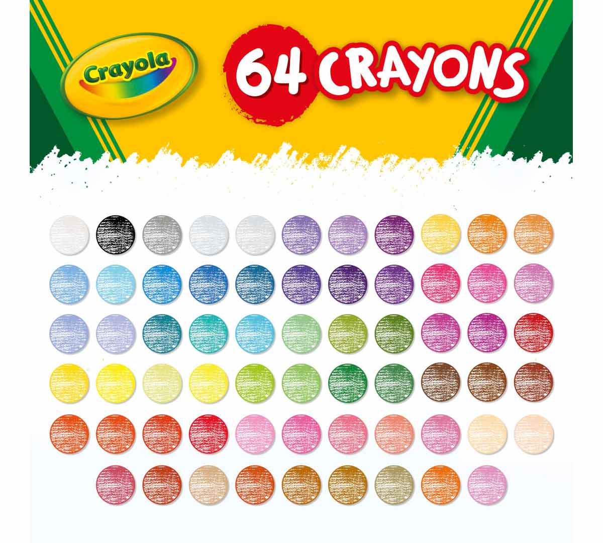 Crayola Crayons - 64 Colors