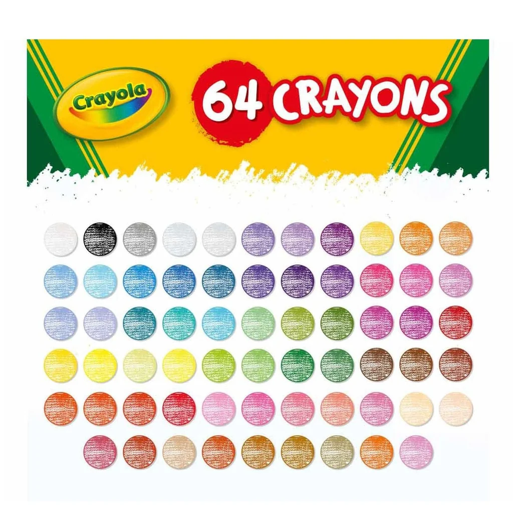 Crayola Crayons - 64 Colors - 5 Pack