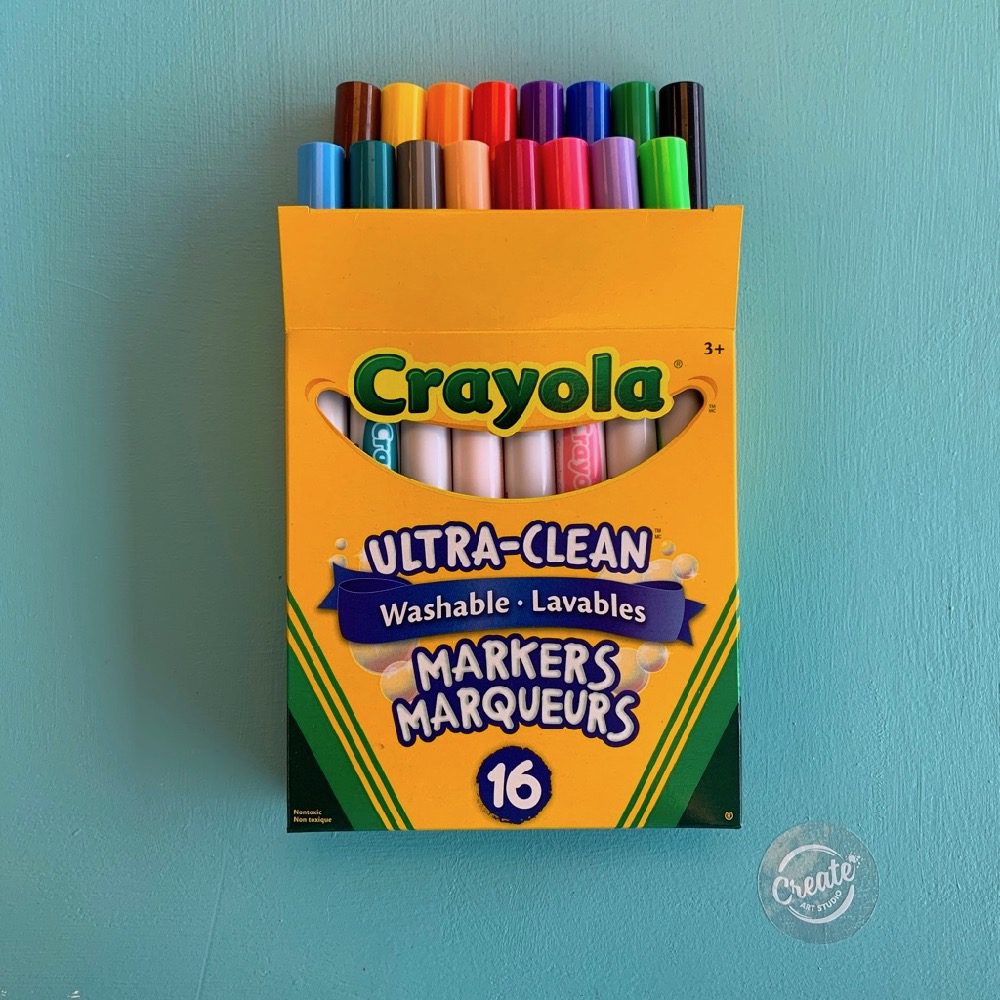 Crayola Washable Markers - 16 Colors - 10 Pack