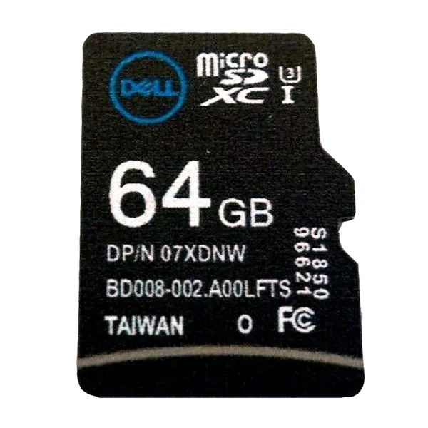 Dell MicroSD