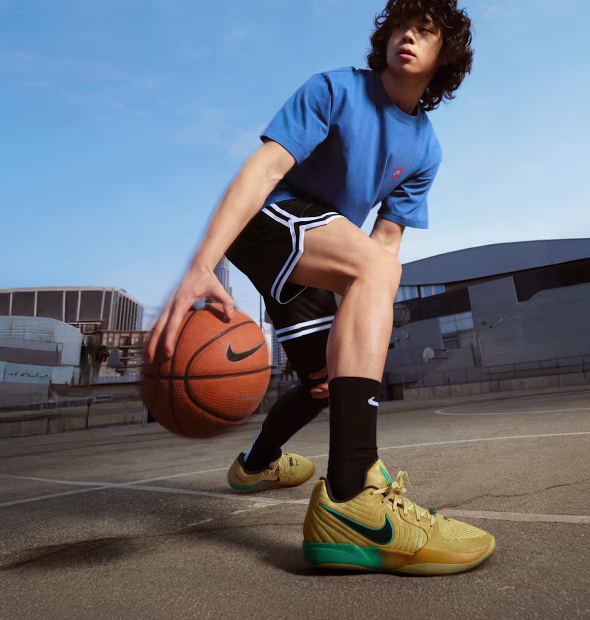 Basketball - Face Makeup (foundation, concealer, powder)