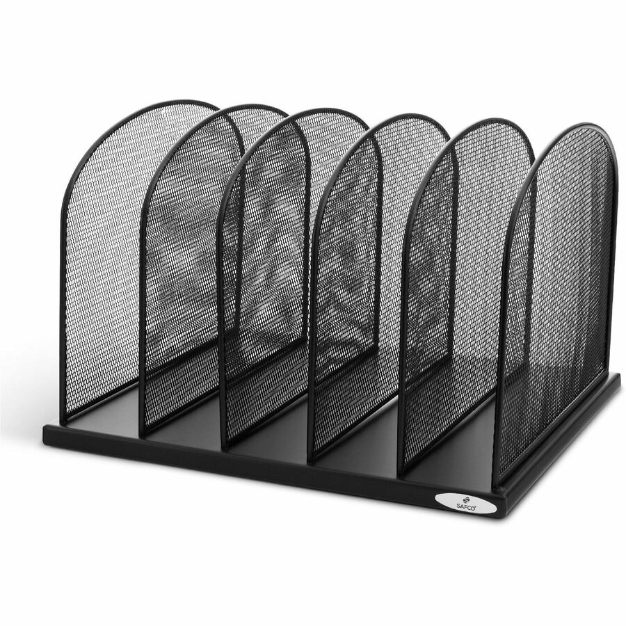 Desk Organizer - 5 Compartment - Black