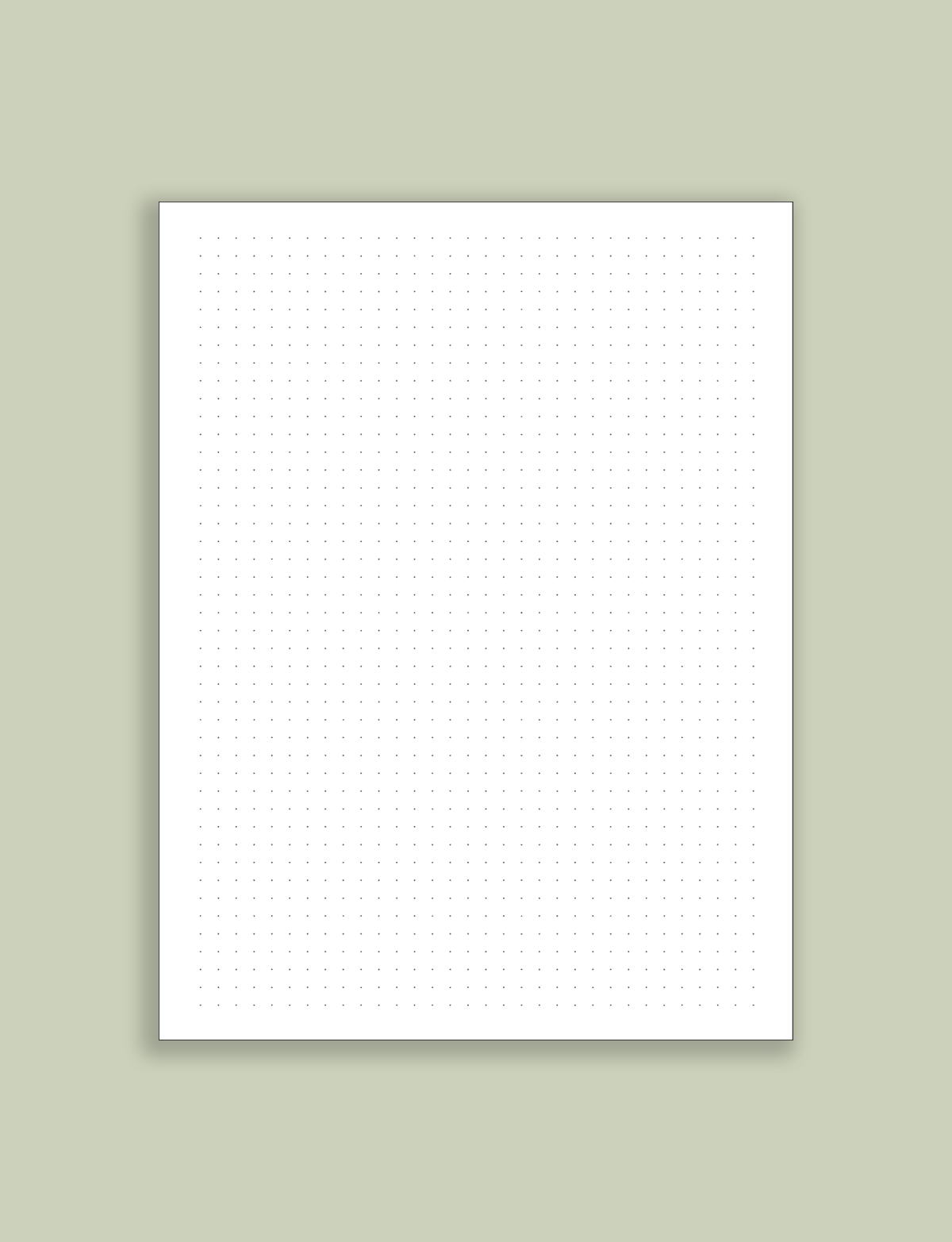 Dot Grid Notebook
