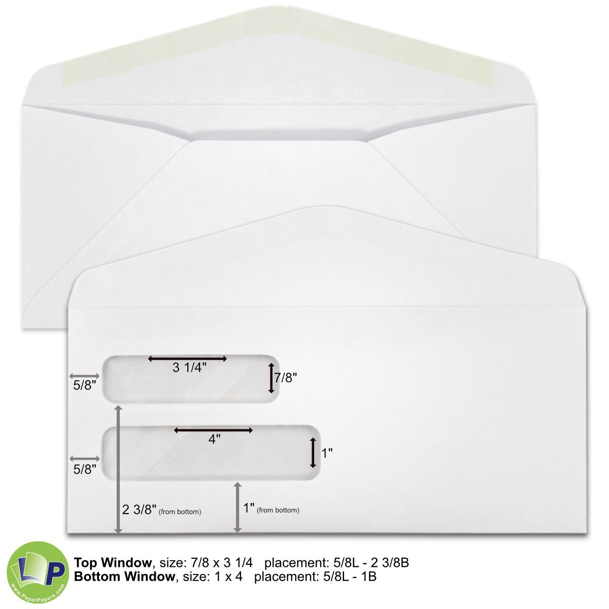 Double Window Envelope