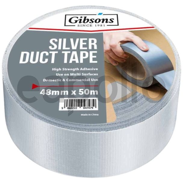 Duct Tape - 48mm x 50m - Silver