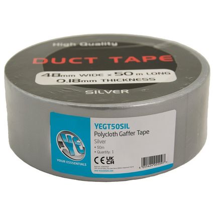 Duct Tape - 48mm x 50m - Silver