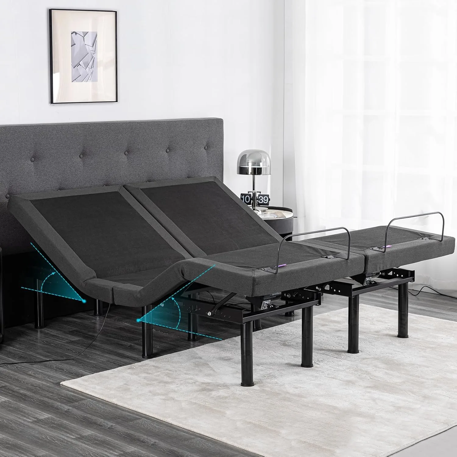 Electric Adjustable Bed - Double 10 inch Eco-friendly
