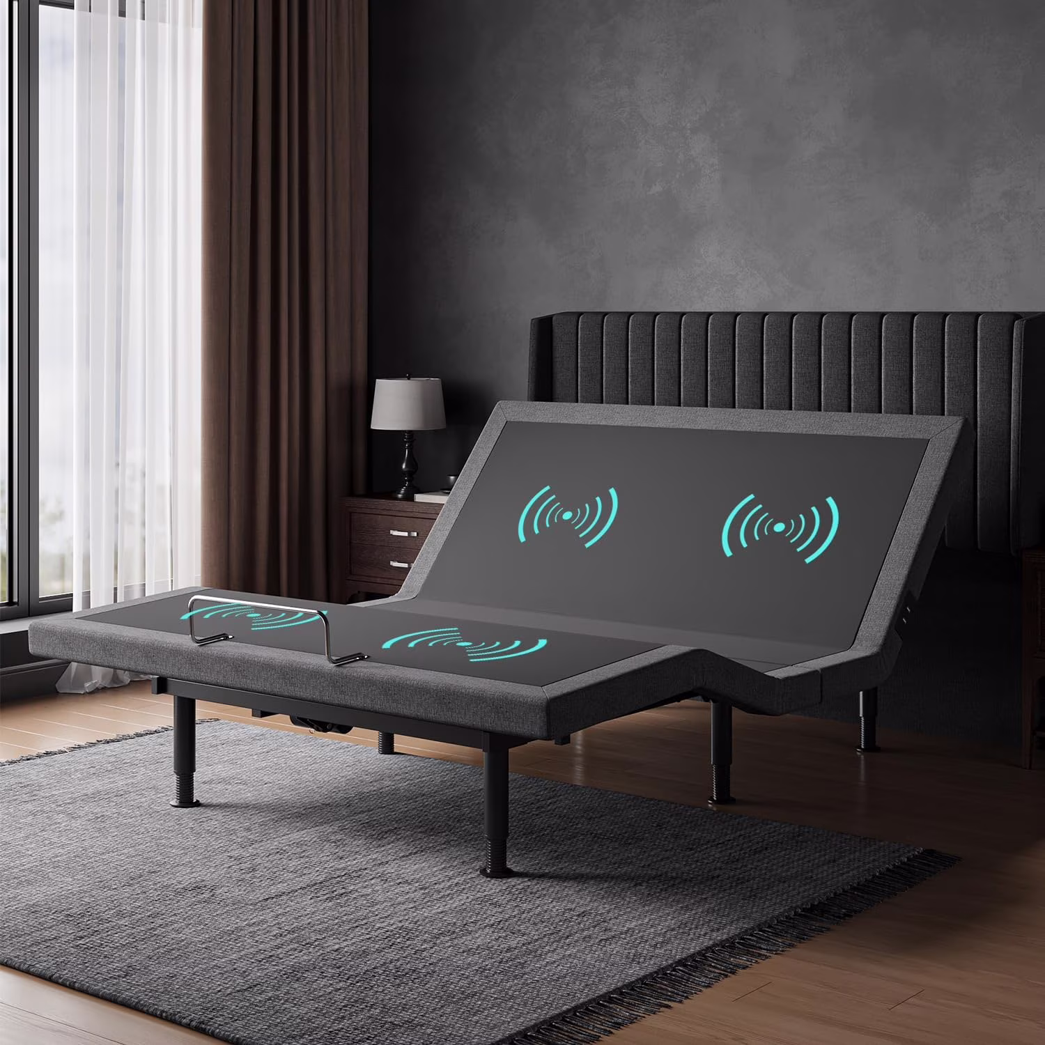 Electric Adjustable Bed - King 6 inch Cooling