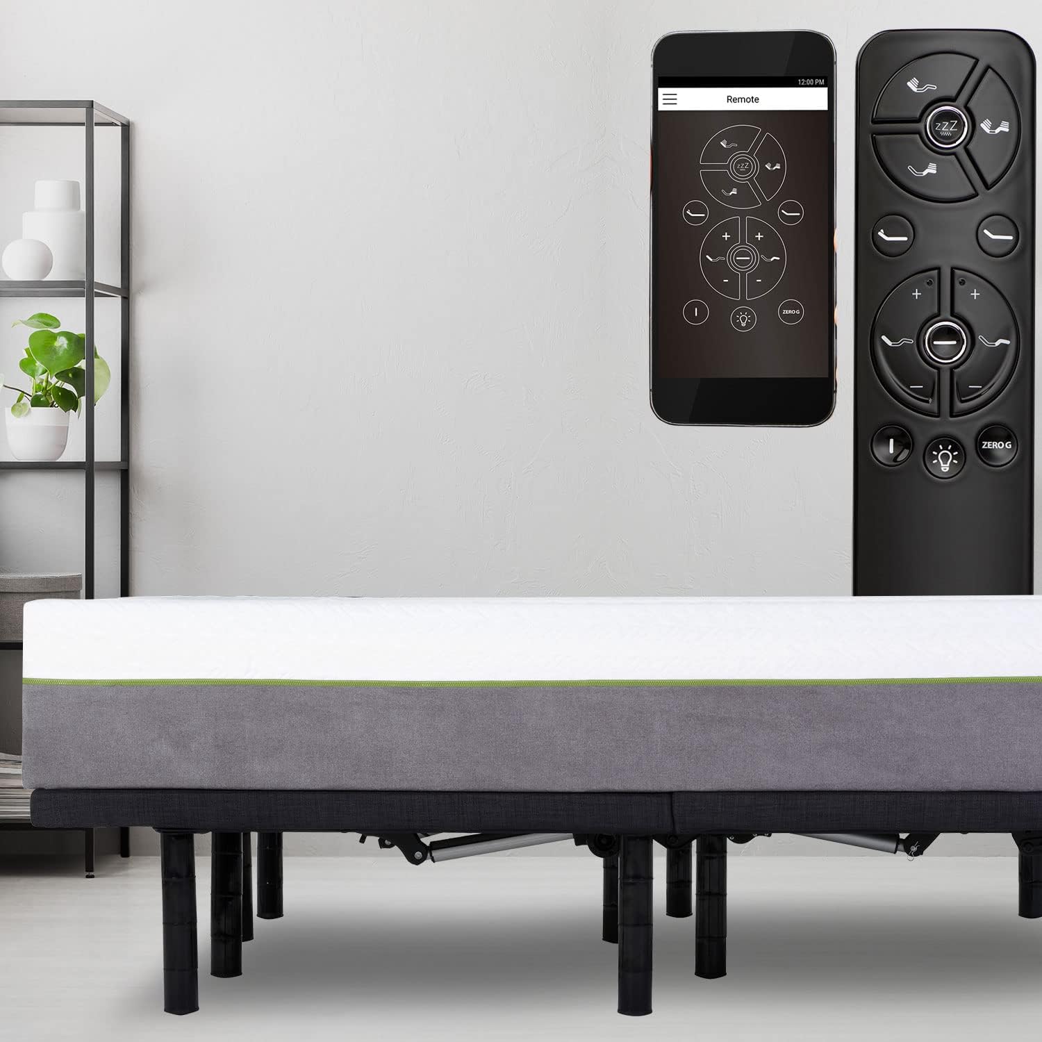 Electric Adjustable Bed - King 6 inch Eco-friendly