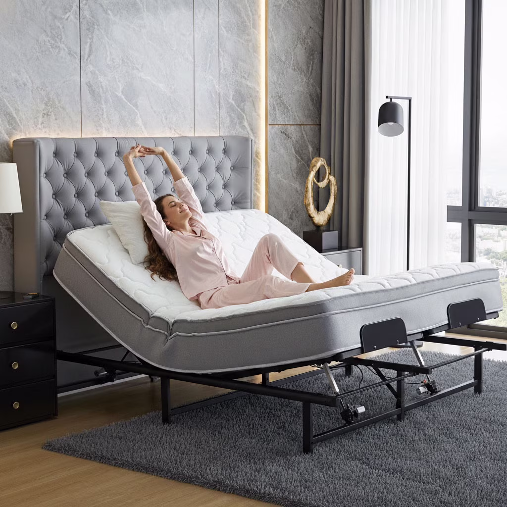 Electric Adjustable Bed - Queen 6 inch Eco-friendly