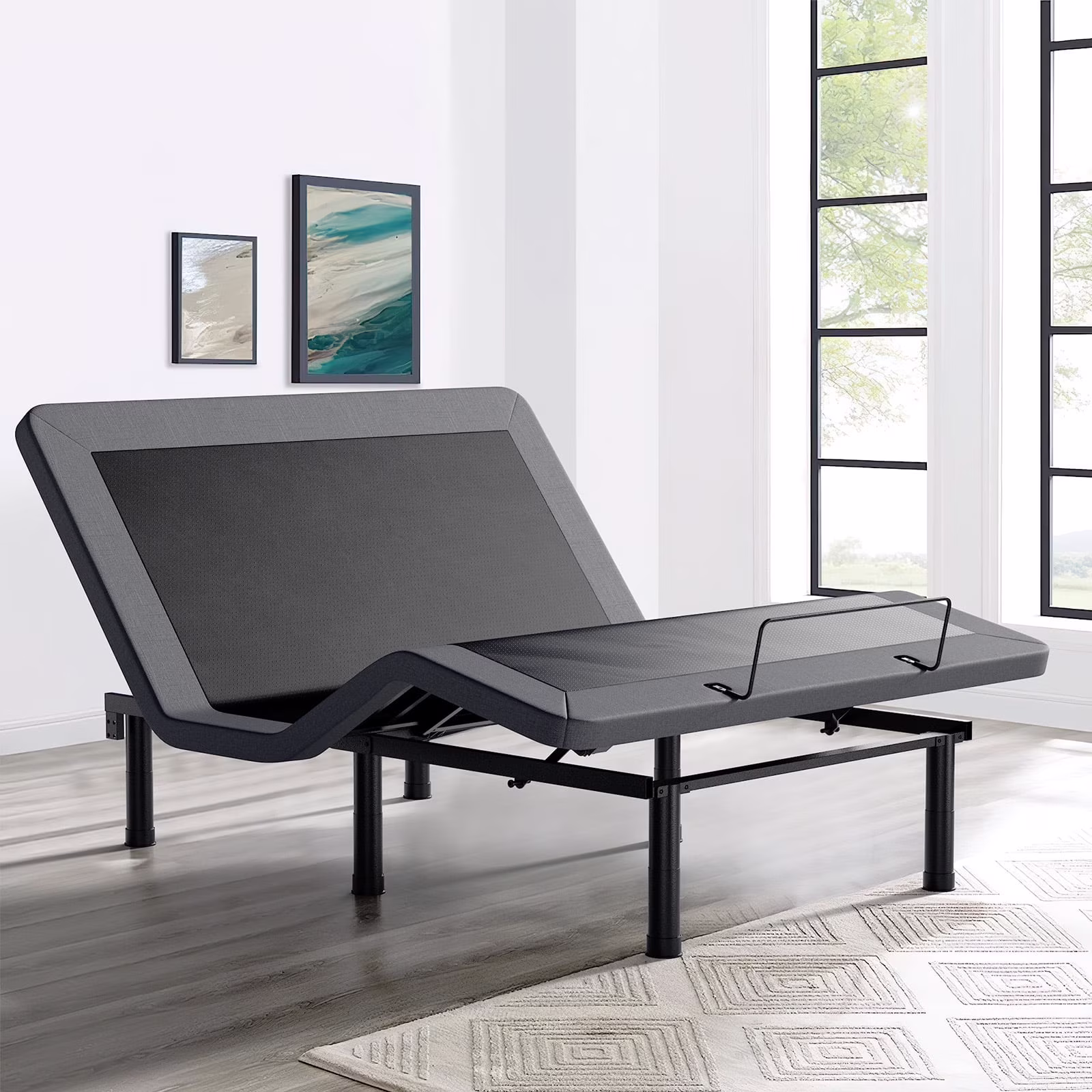 Electric Adjustable Bed - Queen 6 inch Firm Support